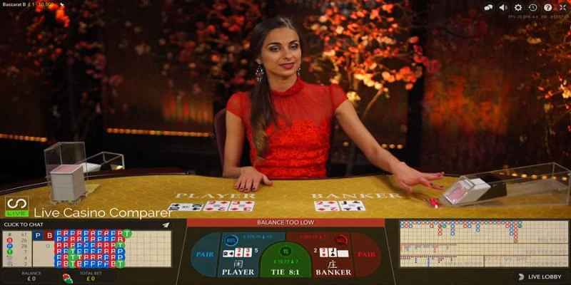 Baccarat là tựa game quen thuộc và hấp dẫn