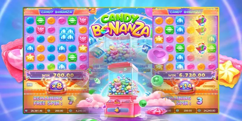 Candy Bonanza là một game nổ hũ S666 đầy màu sắc và ngọt ngào